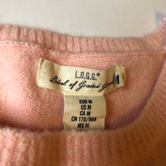 Lot of 2 H&M floral oversized Spring fluff sweater - Picture 5 of 6